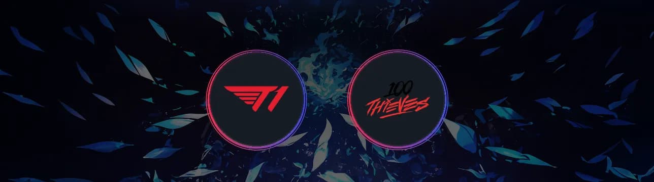 T1 VS 100 Thieves