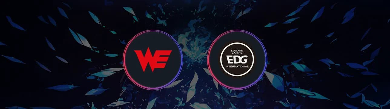 Team WE VS EDward Gaming