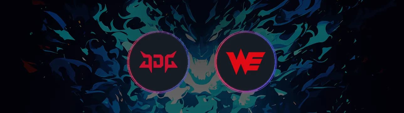 JD Gaming VS Team WE