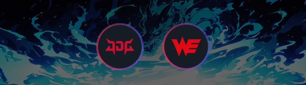 JD Gaming VS Team WE